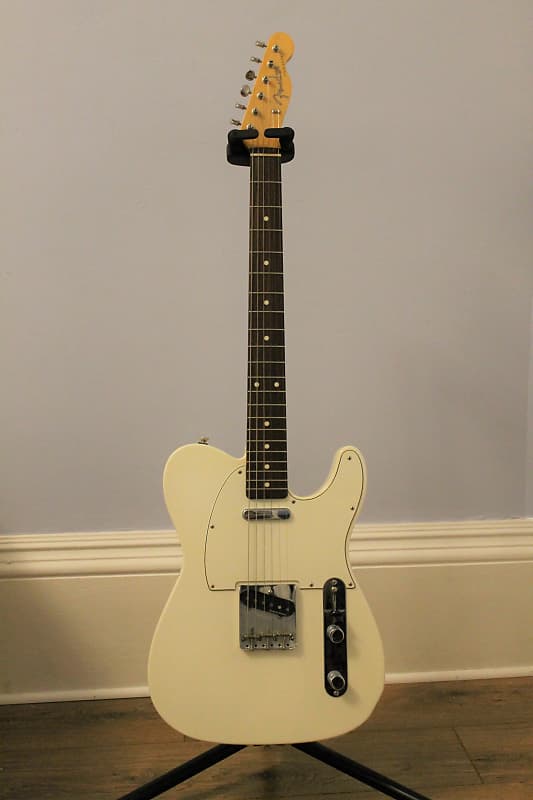 Fender/MJT Telecaster Olympic White nitro body MIJ Tele neck