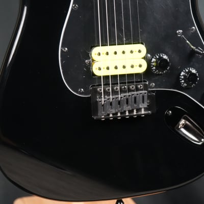 Eklein/Flaxwood Black Stratocaster Guitar image 11