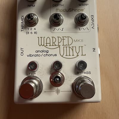 Reverb.com listing, price, conditions, and images for chase-bliss-audio-warped-vinyl-mkii