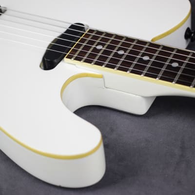 Vester Maniac Telecaster 1990s White TEJ Jackson fans | Reverb