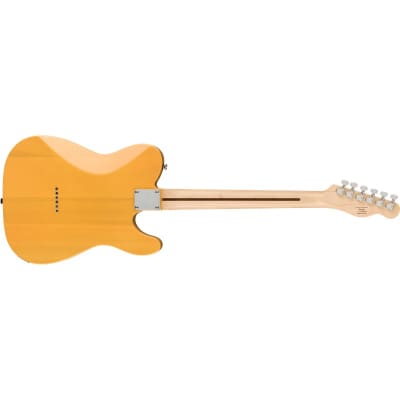 Squier Affinity Series Telecaster Maple Fingerboard, Butterscotch Blonde, Left Handed image 3