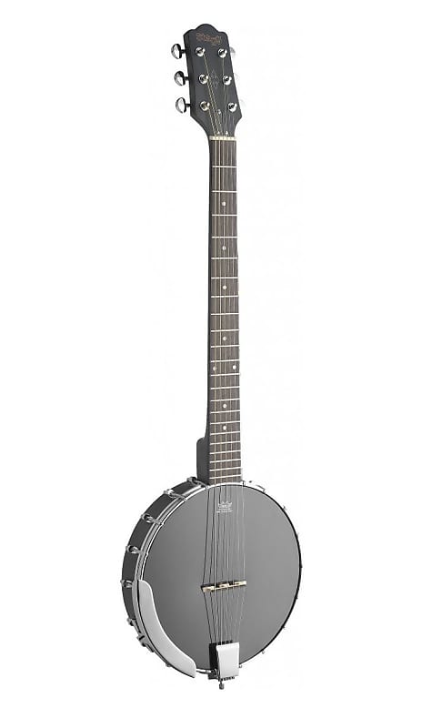 Stagg 6-String Open Back Banjo Guitar image 1