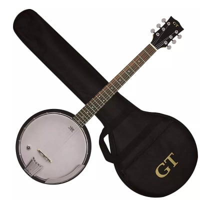 Gold Tone AC-6+ Acoustic Composite Banjo Guitar with Pickup and Padded Gig Bag image 1