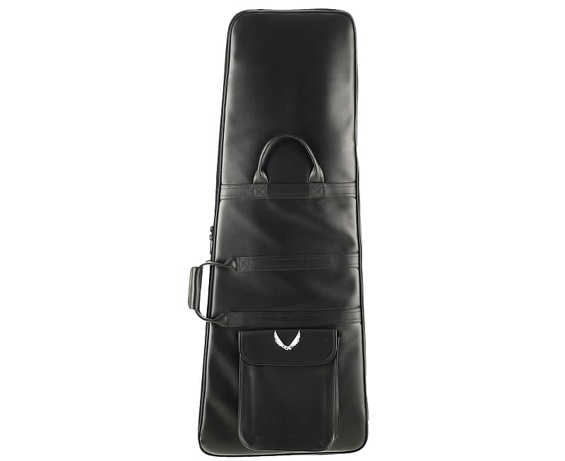 Dean Large Gig Bag for Electric Guitars in Black Leatherette | Reverb