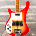 1974 Rickenbacker 4001 Lefty Fretless Bass - Fireglo