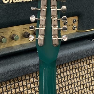 Jerry Jones 12 String 1990s - Green image 6