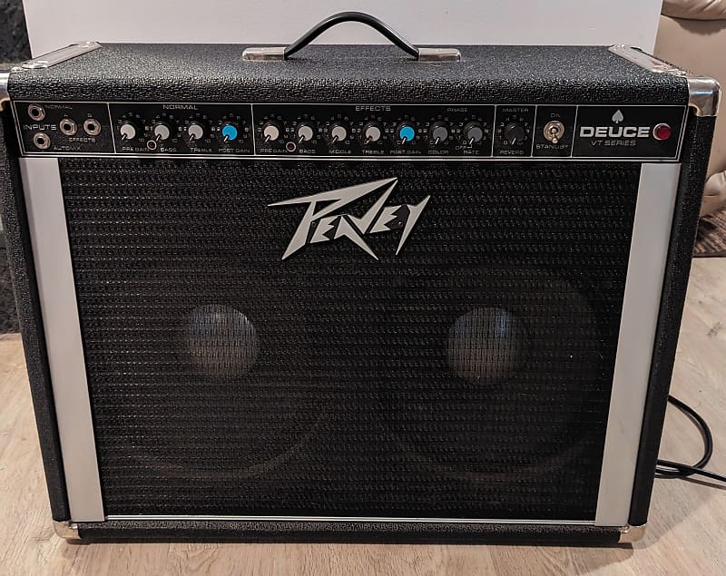 Peavey Deuce VT Series 240T 120Watt 2x12" Guitar Combo 1980s Reverb