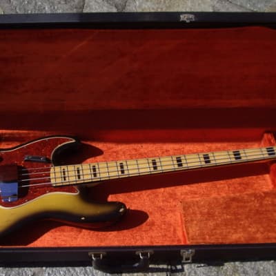 Fender Jazz Bass Lefty 1972 Sunburst Maple Neck Black Block RARE !!! image 12