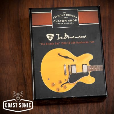 Seymour Duncan Limited Signed Edition Joe Bonamassa "The Blonde Dot" 1960 ES-335 Humbucker set