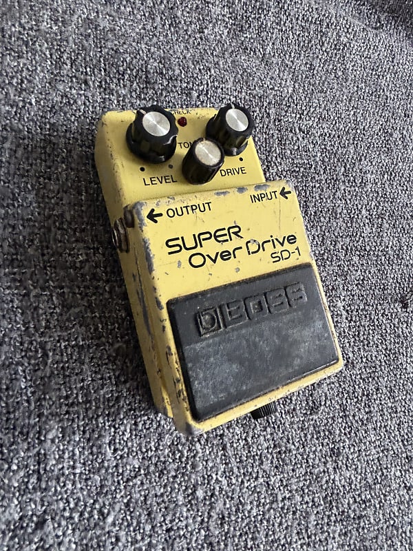 Boss SD-1 Super Overdrive 1981 - 1988 Made In Japan | Reverb UK