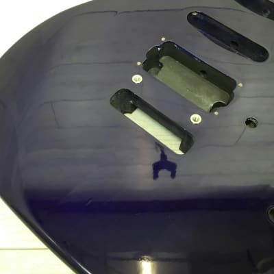 Ibanez EX Series Electric Guitar Body - Blue image 2