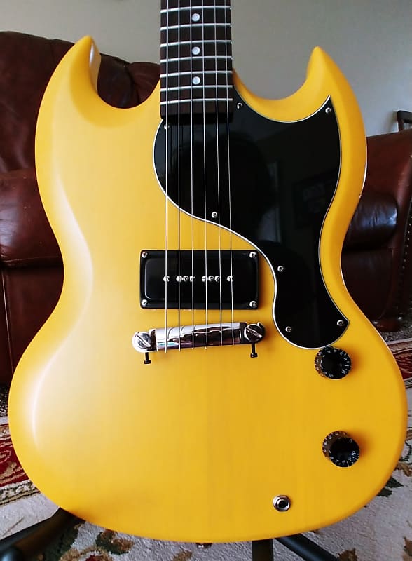 Epiphone SG Jr Limited Edition Custom Shop 2011 TV Yellow Epiphone SG Jr Limited Edition Custom Shop 2011 TV Yellow