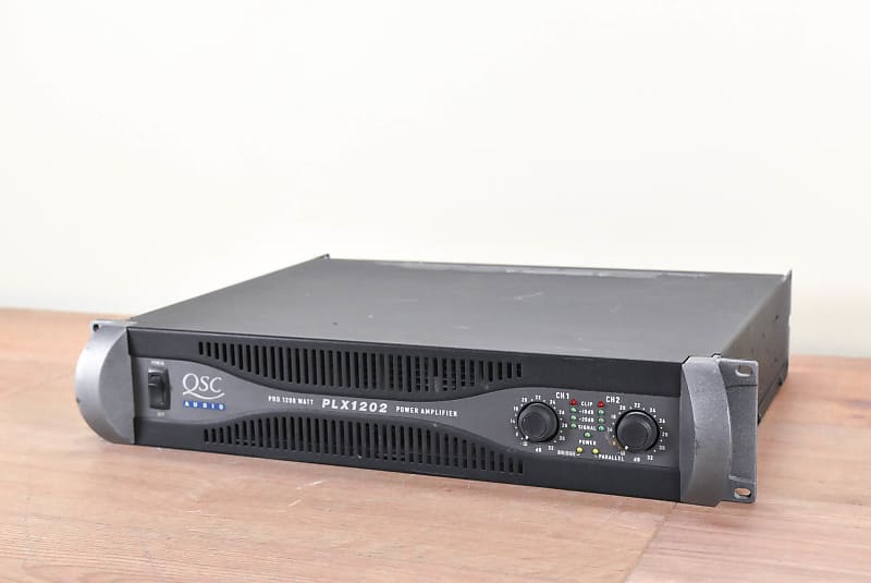 QSC PLX1202 Two-Channel Power Amplifier CG000LN | Reverb