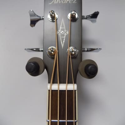 Alvarez Artist Series AB60CE Acoustic-Electric Bass Guitar - Natural Gloss image 5