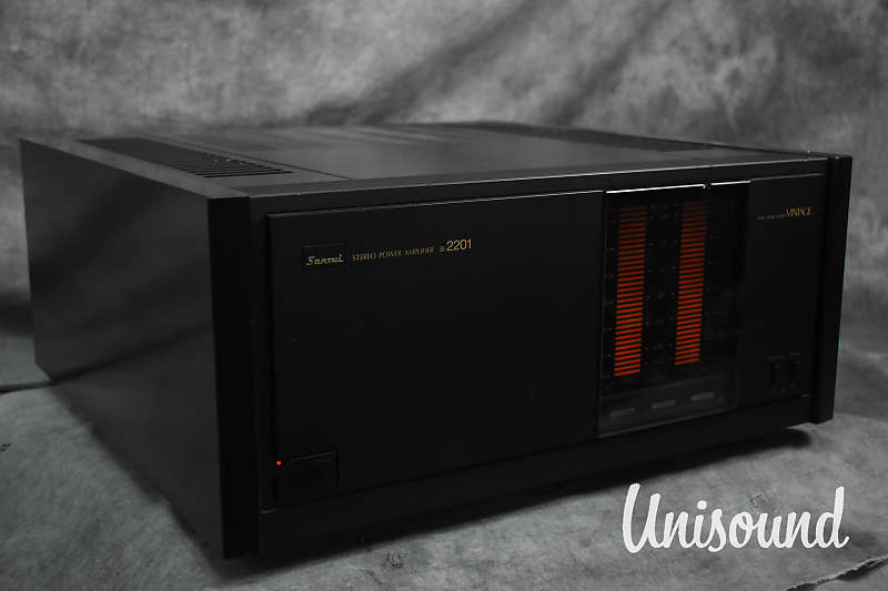 Sansui B-2201 Stereo Power Amplifier in Very Good Condition | Reverb