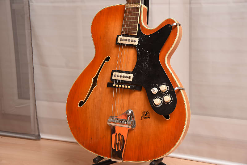 Framus Billy Lorento 5/120 – 1959 German Vinage Thinline Archtop Guitar / Gitarre PROJECT image 1