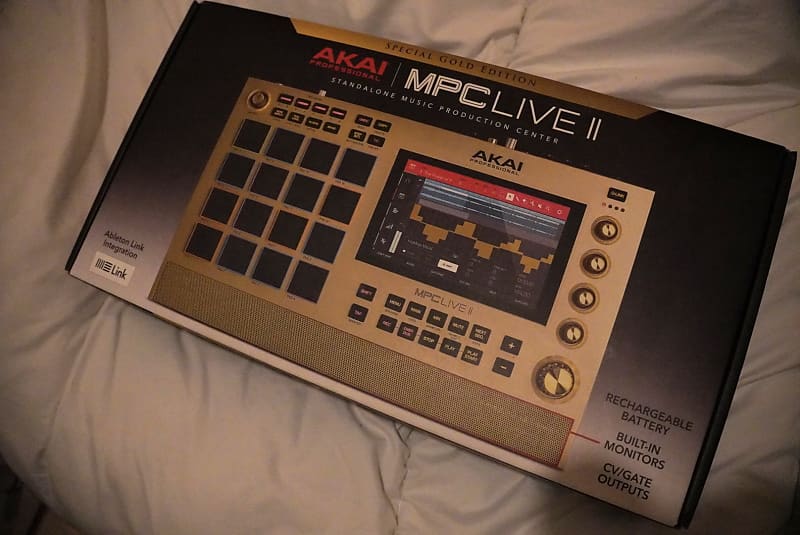 Akai Professional MPC Live II Controller Gold