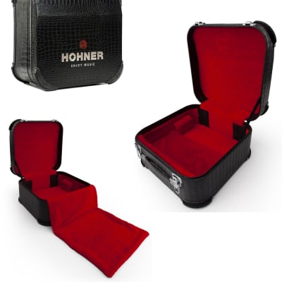 Hohner Corona II Xtreme Accordion EAD Blue Azul +Case, Bag, Strap, BackPad, Shirt Authorized Dealer image 7
