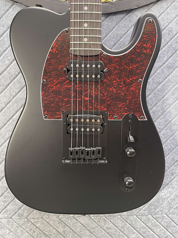 Harley Benton TE-20HH SkunkWerx Best Seller FretWerx In USA Fret Dress and Setup Included! Satin Black image 1