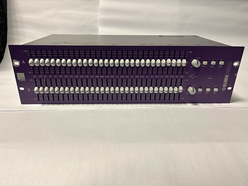 Klark Teknik SQ1G Dual 30-Band Graphic Equalizer | Reverb