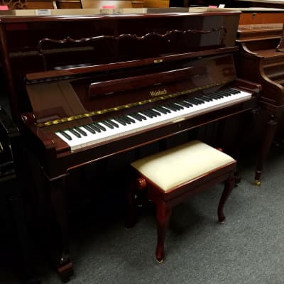 Weinbach  Studio upright Piano Mfg 1997 in Czech Republic by Petrof * Free 1st floor Delivery in NJ! image 1