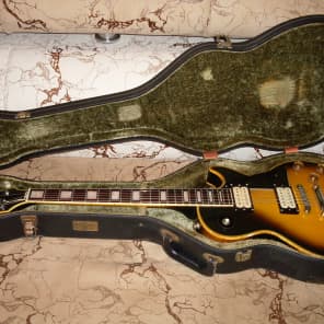 Aria Pro II LC-1000TB 1980, Rare and cool Les Paul Custom! Hard case +Audio sample image 1