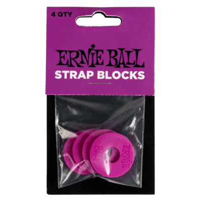 Strap Blocks 4-Pack - Black & Surf Green Strap lock Fender