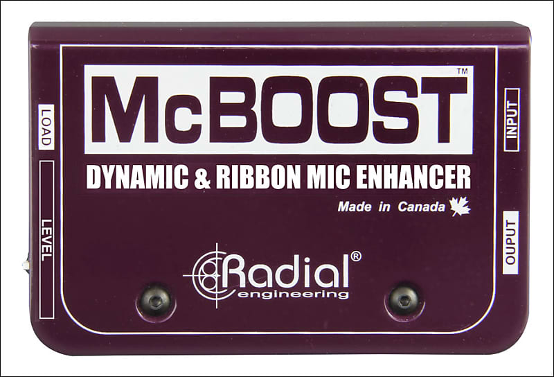 Radial McBoost Microphone Signal Intensifier image 1