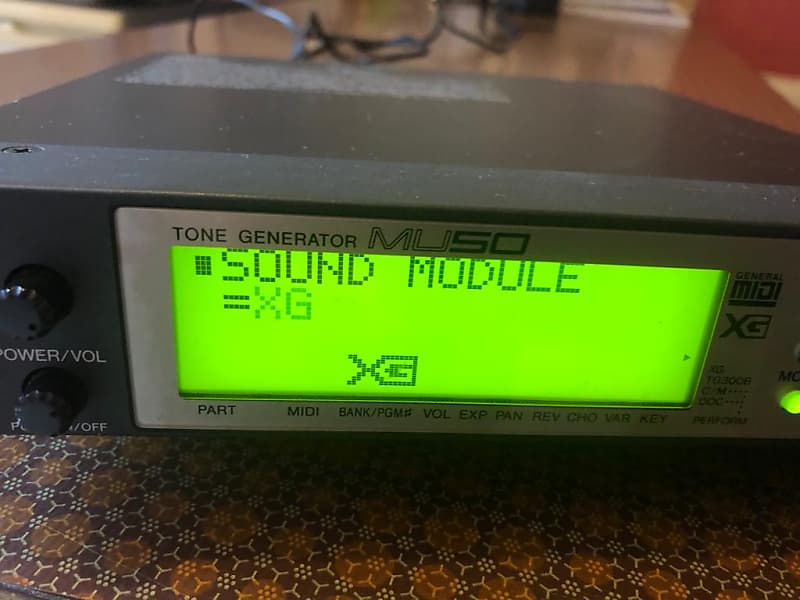 Yamaha MU50 Tone Generator Module | Reverb