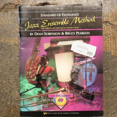"Standard of Excellence Drums Jazz Ensemble Method" Book w/CD by Bruce Pearson image 1