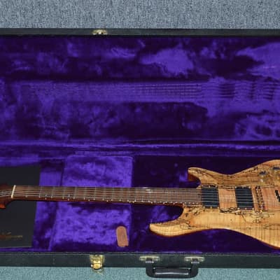 Warrior Dran Michael - Spalted Maple Top - Has Every Option - Roland Synth Ready! 2005 Natural image 7