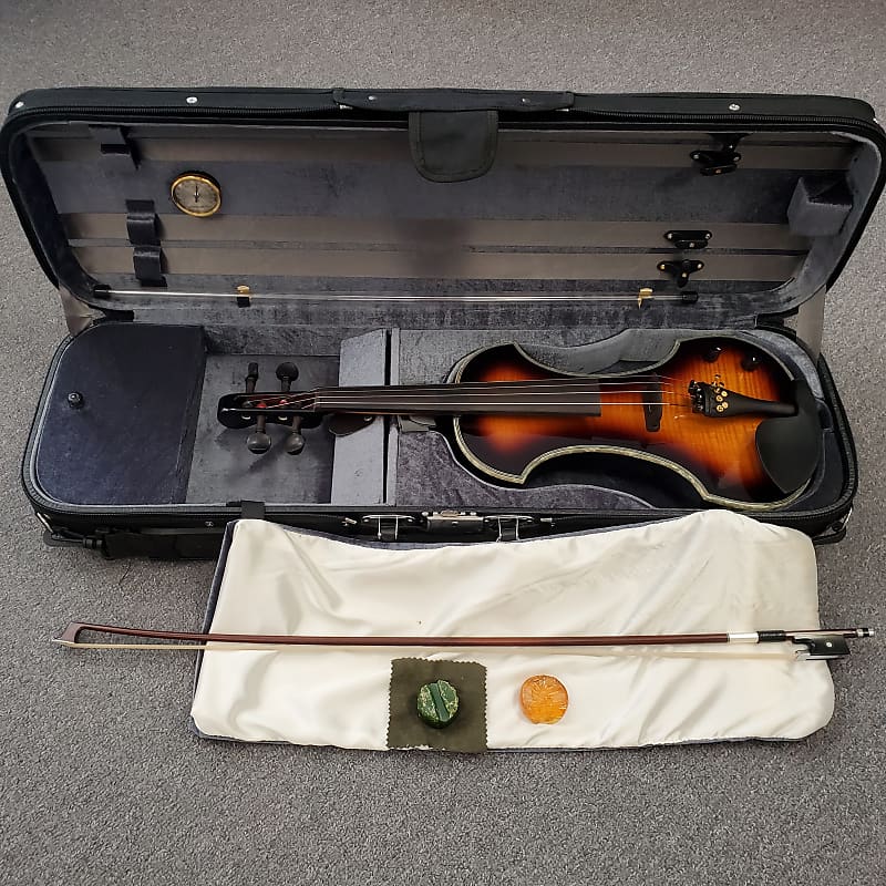 弦楽器 Fender FV-3 Fender FV-3 Deluxe Violin, Flamed Maple Sunburst - 717669040437