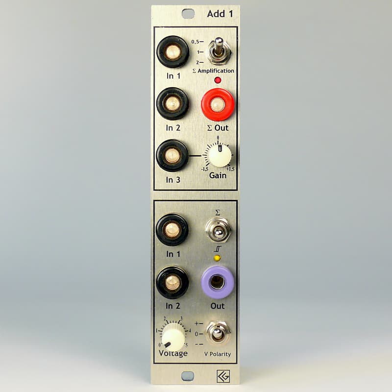 Add 1 - Dual precision adder / comparator - banana version Klassik image 1