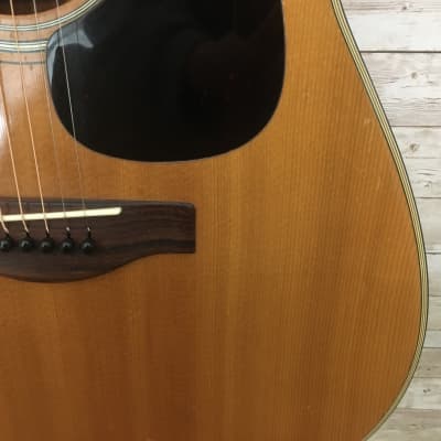 Used Yamaha FG-180 Red Label Acoustic Guitar image 7