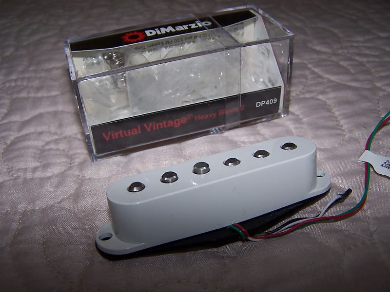 Dimarzio Heavy Blues 2 DP409 2021 white EXC | Reverb