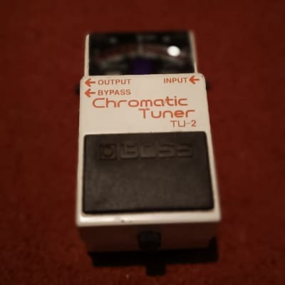 Boss TU-2 Chromatic Tuner (Dark Gray Label) 1998 - 2009 - White for sale