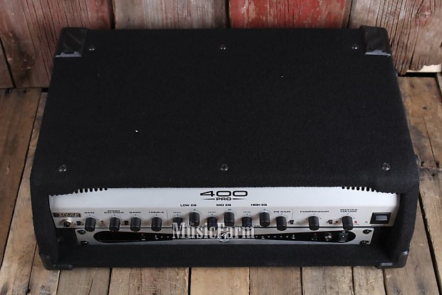 FENDER フェンダー ベース用 ヘッドアンプ 400Pro チューナー付 Fender® 400 PRO Electric Bass Guitar Amplifier Head Amp with