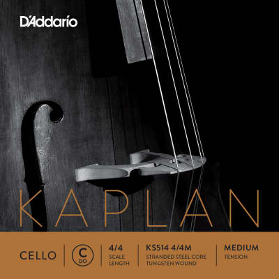 D'Addario KS514 4/4M Kaplan 4/4 Cello String - C Medium