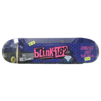 blink-182 Skateboard Deck Owned by Travis Barker | Reverb