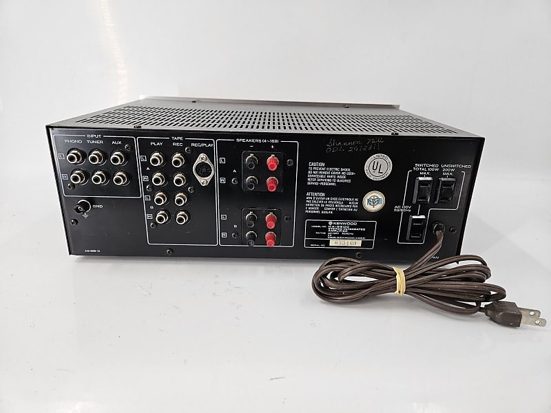 Kenwood KA-3500 Stereo Integrated Amplifier & KT-5300 Tuner Kenwood KA-3500 Stereo Integrated Amplifier & KT-5300 Tuner