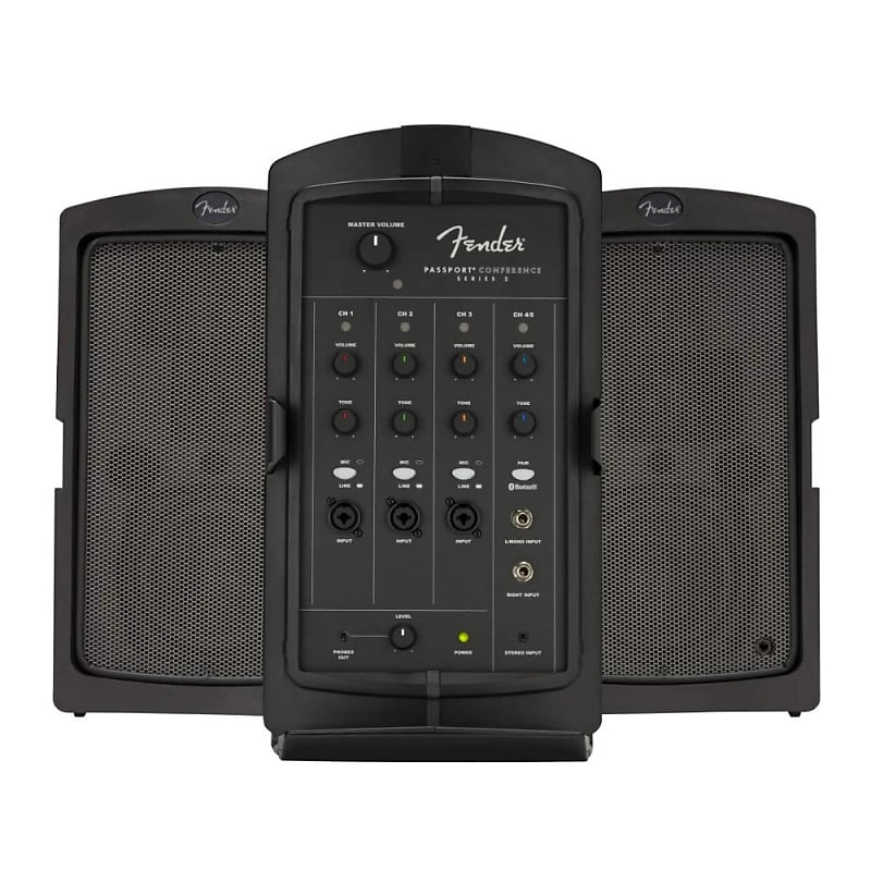 Fender Passport Conference Portable and Easy to Setup Series 2 Audio System with Bluetooth Audio Streaming image 1