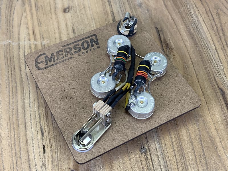 Emerson Custom Prewired SG Wiring Harness Reverb