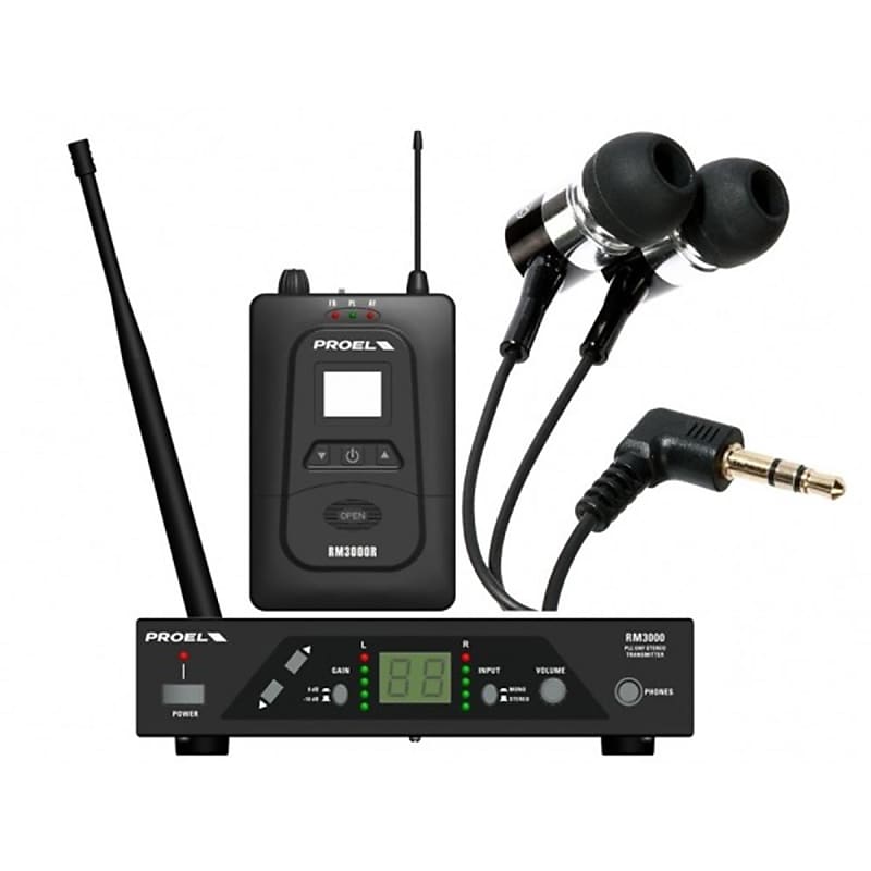 Proel Sistema Wireless In-ear Monitor RM3000TR • Bombardino Music