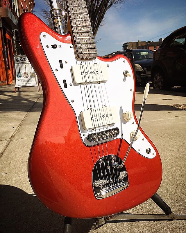 Squier jazzmaster deals candy apple red