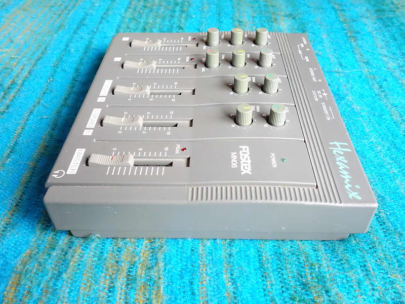 Fostex MN06 Hexamix 6ch Stereo Mixer w/ AC Adapter - | Reverb Canada