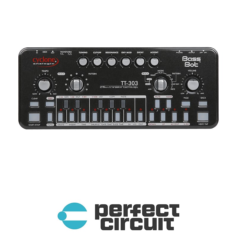 鍵盤楽器 cyclone-analogic Bass Bot TT-303 V2 Bass bot TT-303 the best clone of TB-303