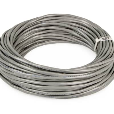 West Penn 227-100-GRAY 100' 2-Conductor 12AWG Stranded Raw Audio Cable, Gray image 3