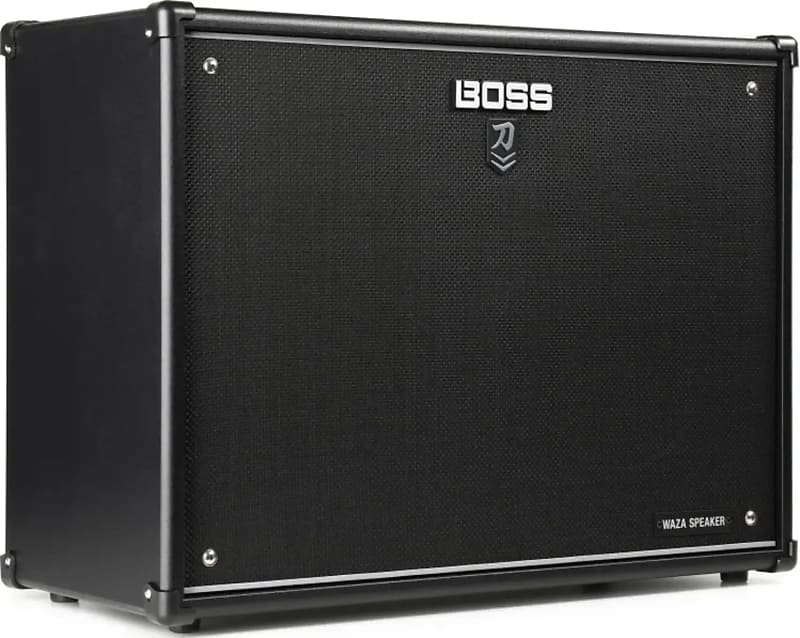 Boss Katana Waza 2x12" Electric Guitar Cabinet, Black image 1