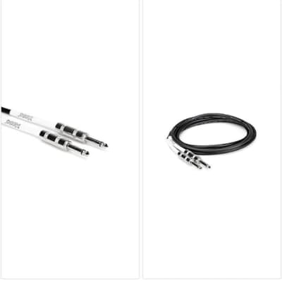 Hosa GTR-215 Cable Audio para Guitarra plug 1/4 4,57mts 24AWG