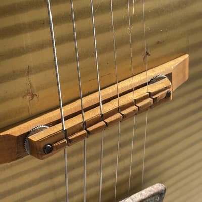 Kay K6868 Archtop Acoustic Guitar Harmony Silvertone Airli 60s - Blonde image 9